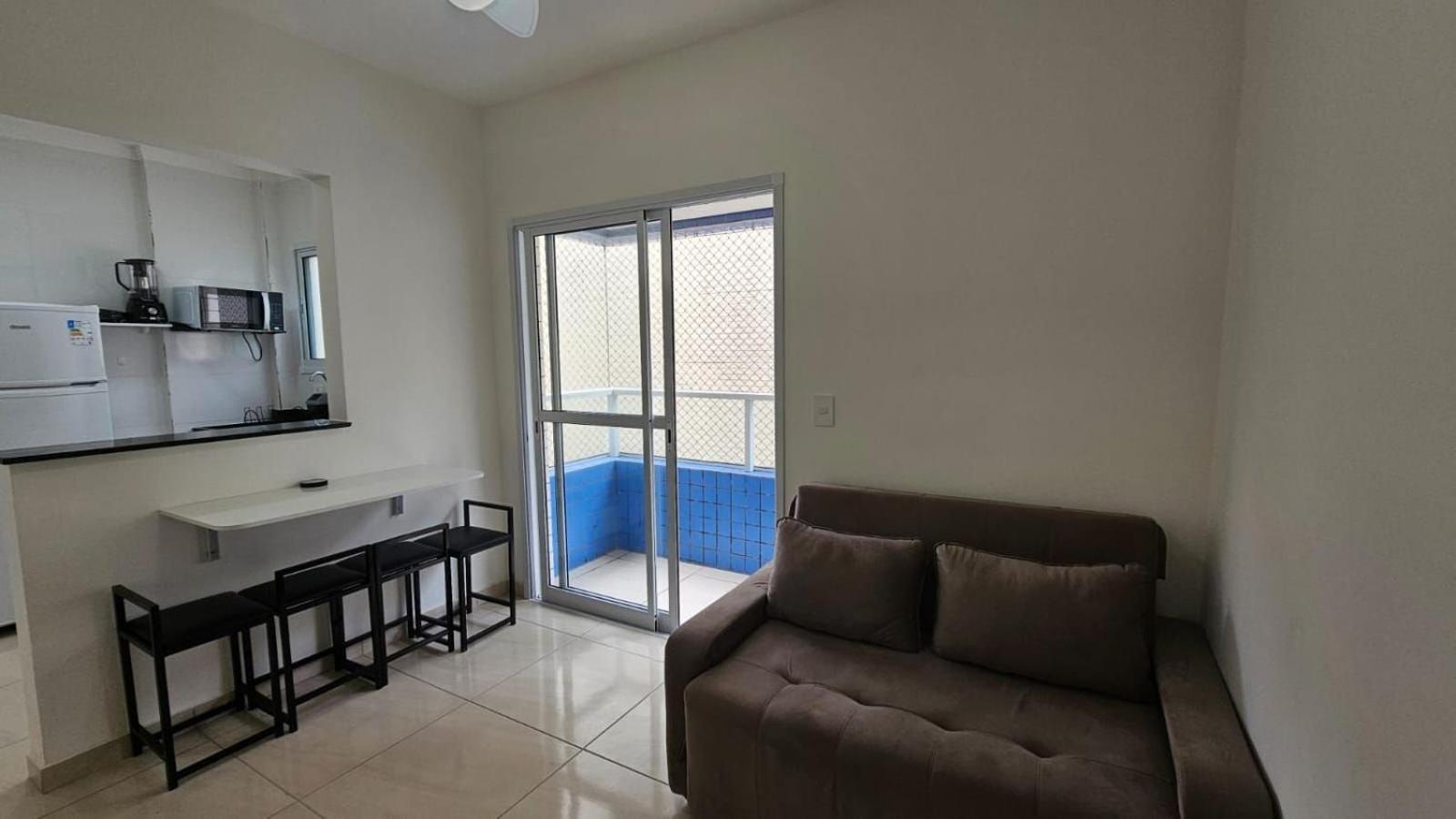044 Aviacao Beira Mar - 1 Quarto - 10 Metros Da Praia - Wi Fi 300Mbps - Estacionamento Gratuito Praia Grande  Ngoại thất bức ảnh