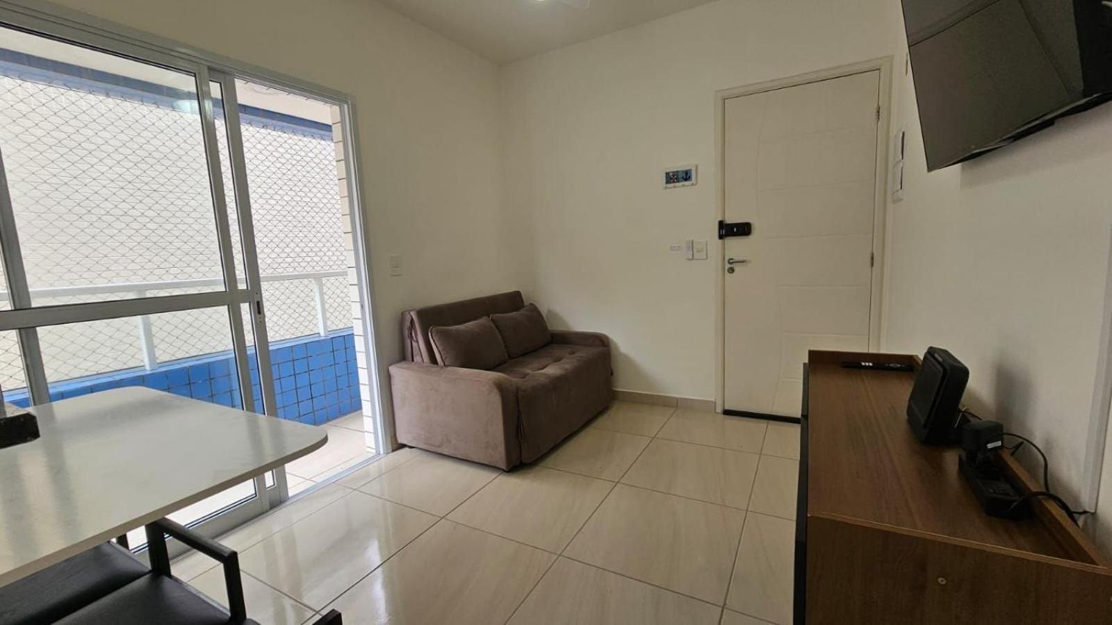 044 Aviacao Beira Mar - 1 Quarto - 10 Metros Da Praia - Wi Fi 300Mbps - Estacionamento Gratuito Praia Grande  Ngoại thất bức ảnh
