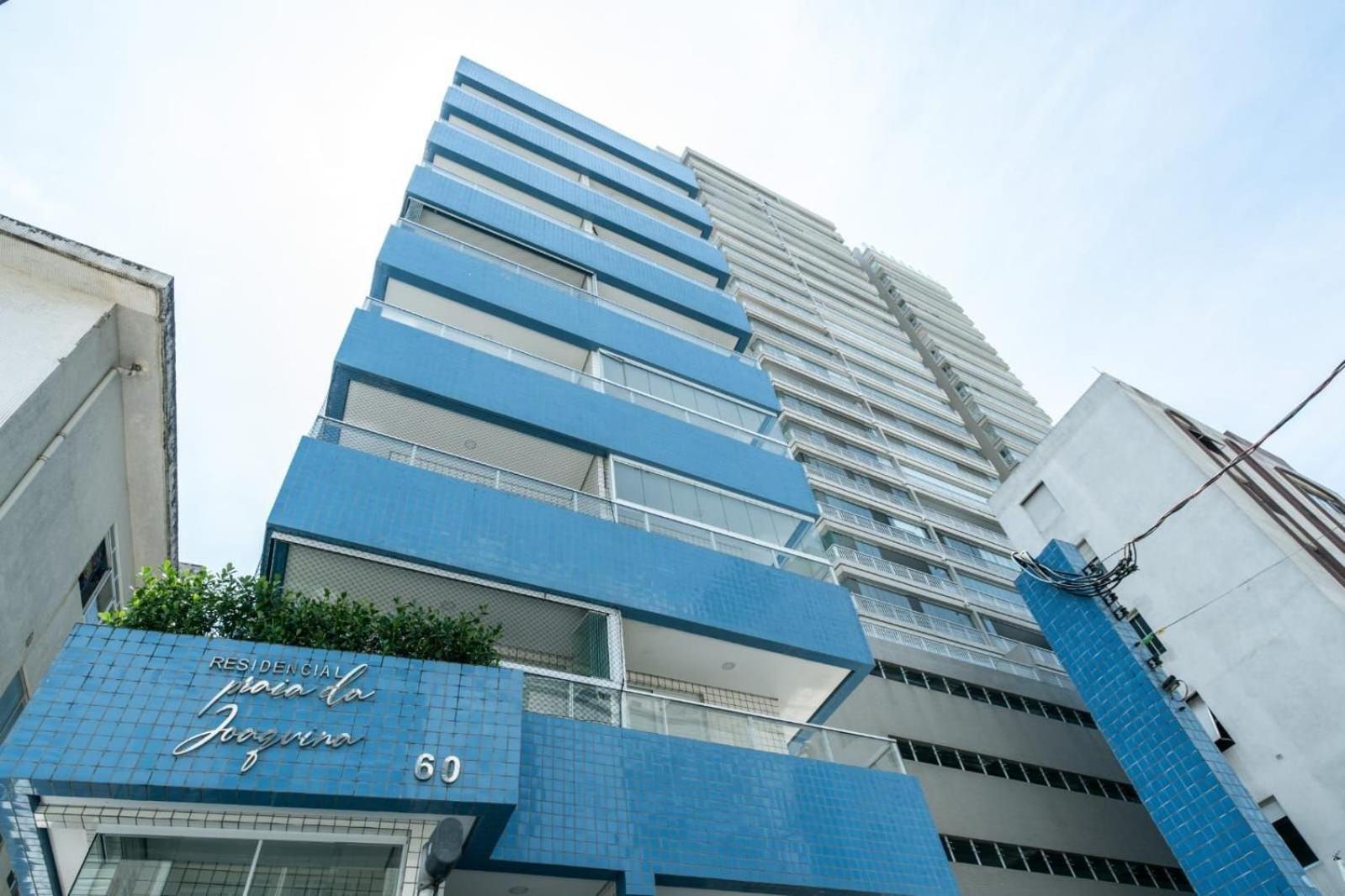044 Aviacao Beira Mar - 1 Quarto - 10 Metros Da Praia - Wi Fi 300Mbps - Estacionamento Gratuito Praia Grande  Ngoại thất bức ảnh