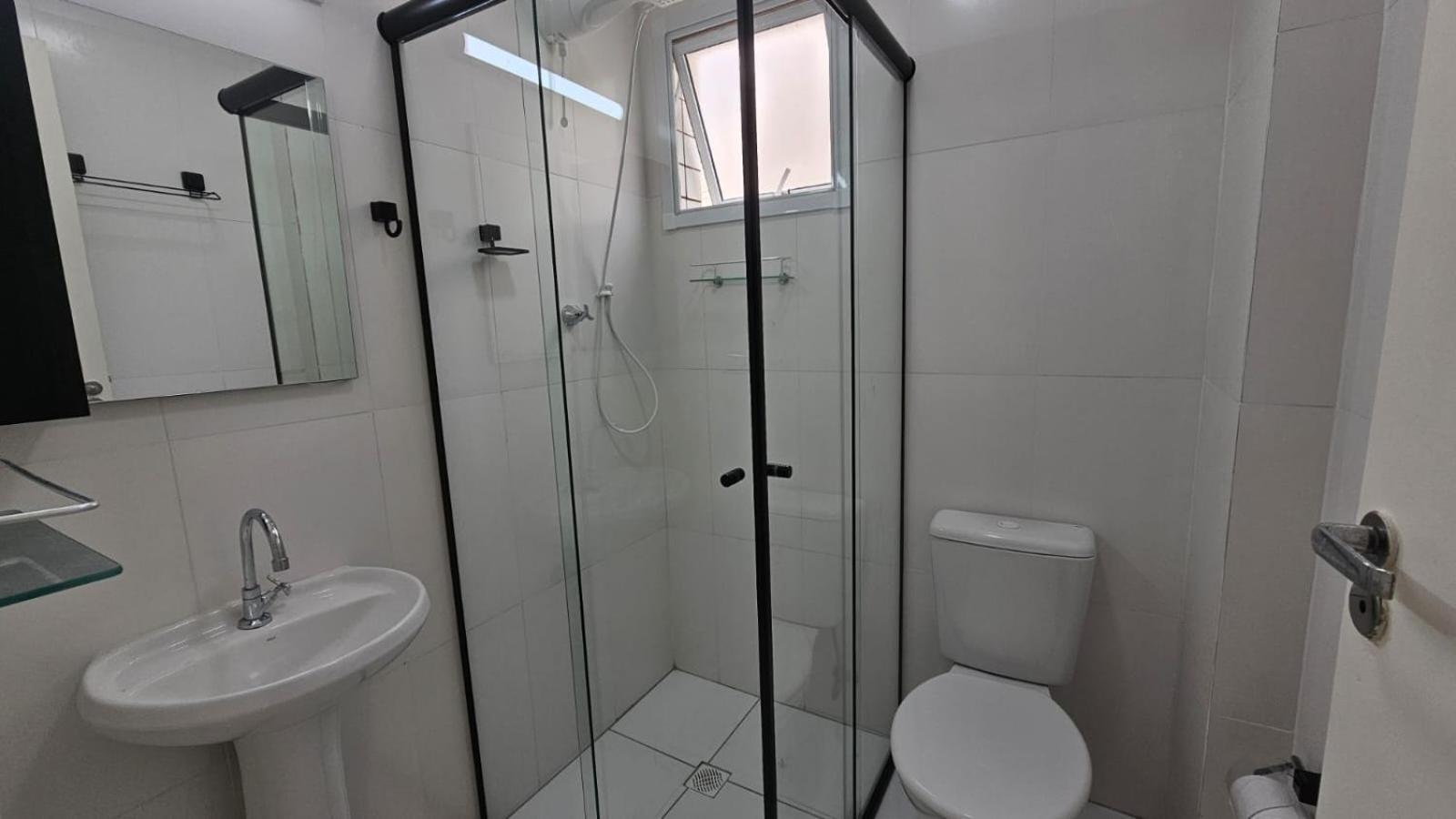044 Aviacao Beira Mar - 1 Quarto - 10 Metros Da Praia - Wi Fi 300Mbps - Estacionamento Gratuito Praia Grande  Ngoại thất bức ảnh