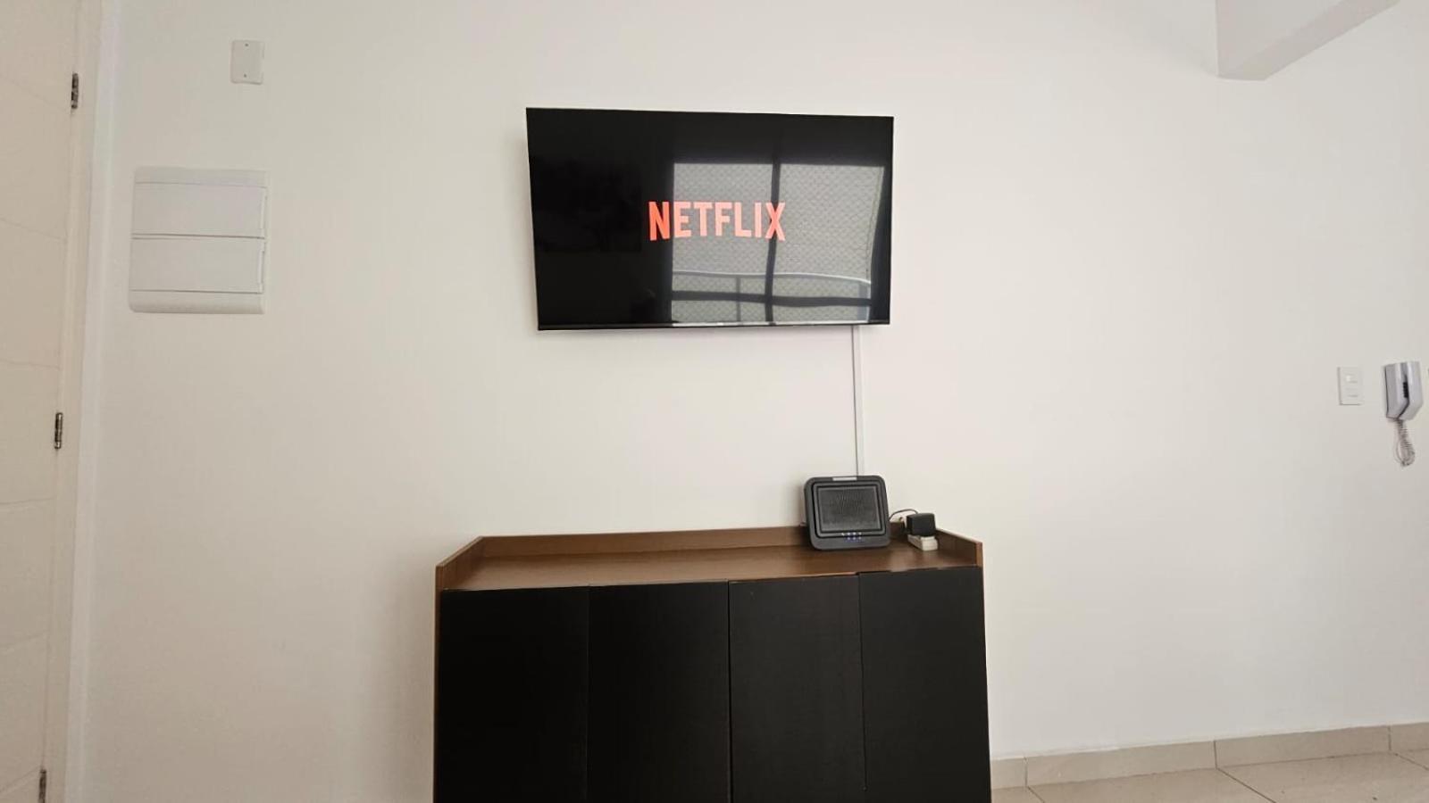 044 Aviacao Beira Mar - 1 Quarto - 10 Metros Da Praia - Wi Fi 300Mbps - Estacionamento Gratuito Praia Grande  Ngoại thất bức ảnh