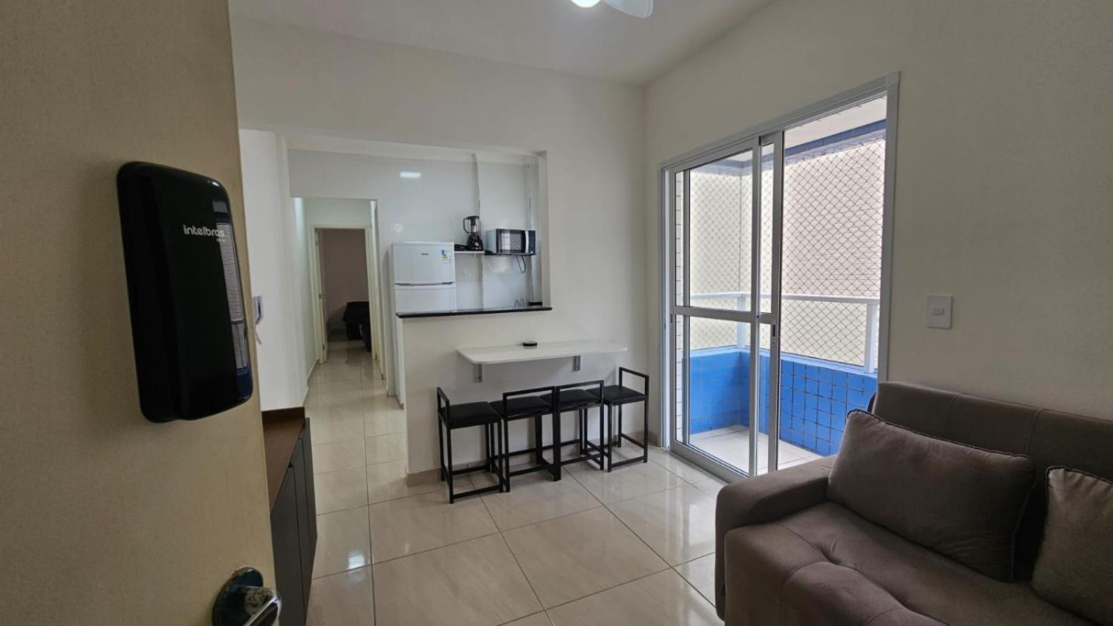044 Aviacao Beira Mar - 1 Quarto - 10 Metros Da Praia - Wi Fi 300Mbps - Estacionamento Gratuito Praia Grande  Ngoại thất bức ảnh
